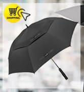 ZOMAKE Extra Large Golf Umbrella Windproof 72 Inch - Double Canopy Vented Golf Umbrellas for Rain...