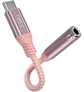 AFGHOA USB C to 3.5mm Jack Audio Adapter USB C Headphone Adapter Hi-res Aux Cord Stereo Earphone ...