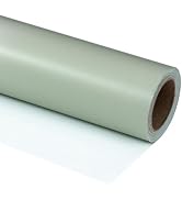 RUSPEPA Sage Green Wrapping Paper Solid Color - Mini Roll - for Christmas, Wedding, Birthday, Sho...