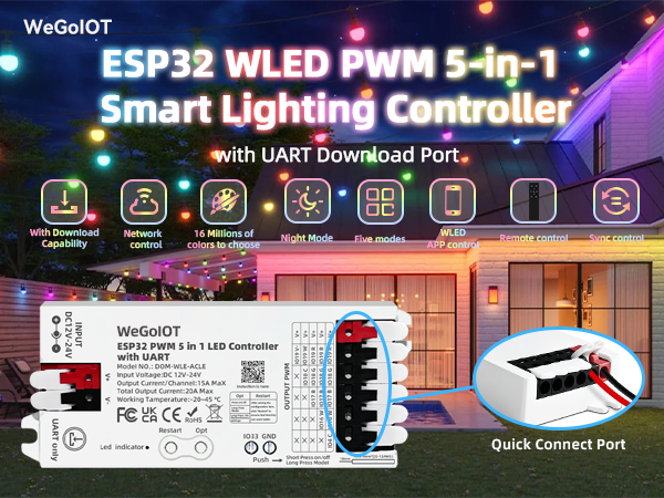 5-in-1 Smart LED Controllers