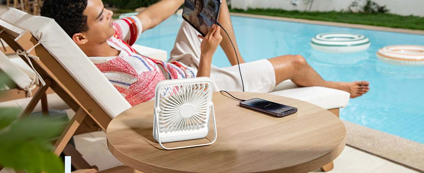 small battery fan