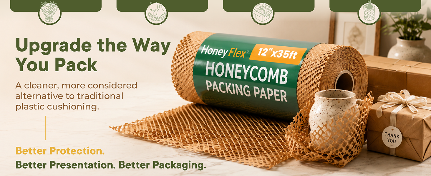 honeycomb packing papper