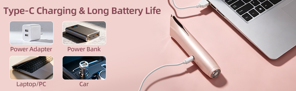 ladies rechargeable electric shaver