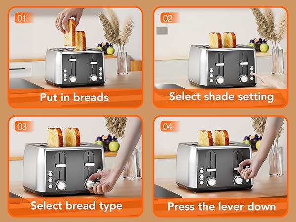 4 Slice Toaster