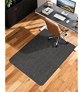 Soimeat Office Chair Mat for Hardwood Floor, 35.4" x 47.2" Desk Computer Chair Mat for Hard Wood ...