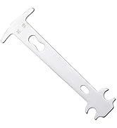 YAWUROU 1 PC Bike Chain Checker Tool, Stainless Steel Chain Wear Indicator Gauge, Accurate Bicycl...