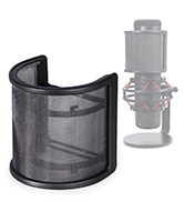 QuadCast Mic Pop Filter - Microphone Windscreen Mask Shield Compatible with HyperX QuadCast S
