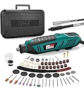 NEU MASTER 180W Rotary Tool Kit, Corded Power Rotary Tools with 160 Accessories and 6 Variable Sp...