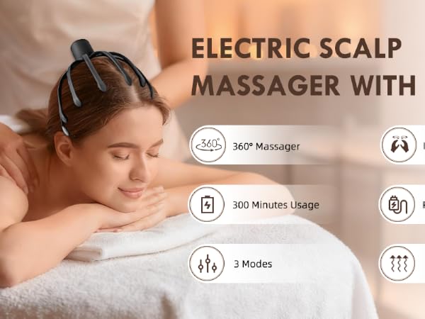 electric scalp massager