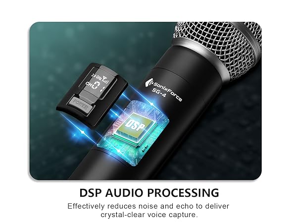 micrófono inalámbrico microphone karaoke cordless microphone