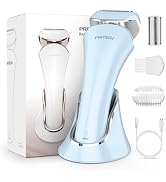 Electric Razor for Women Rechargeable Wet Dry Electric Shaver for Women, Waterproof Lady Shaver f...