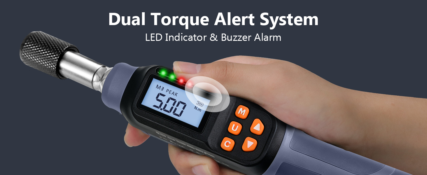 digital torque screwdriver with led display
