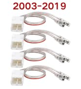 RED WOLF Door Speaker Wiring Harness Compatible with 2003-2019 Jeep Wrangler JK, Chrysler, Dodge ...