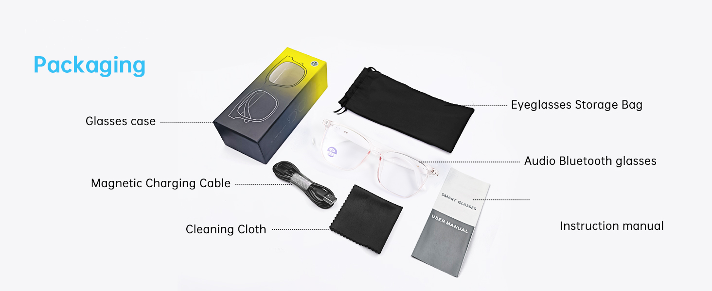 AI Bluetooth music glasses