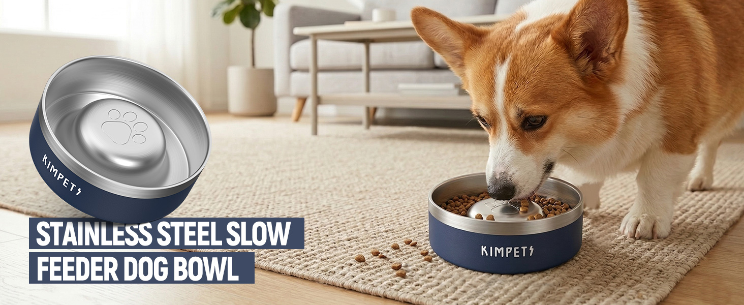 Dog Slow Feeder Bowl