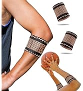 FVVWVV 1 Pair Elbow Compression Sleeve, Elbow Brace Support For Tendonitis and Tennis Elbow, Golf...