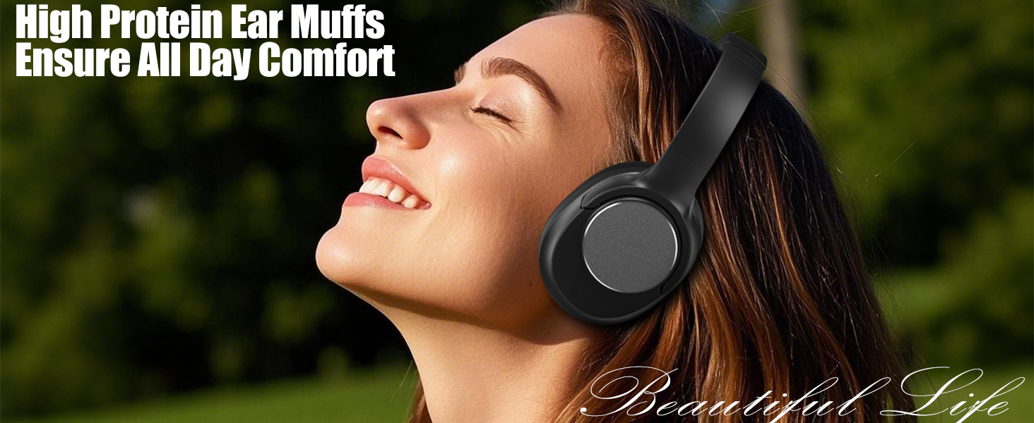 Soft headphone ear muff