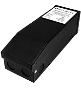 HitLights Dimmable LED Driver Transformer 24V 150W(6.25A), Magnetic Power Supply 120VAC to 24VDC,...