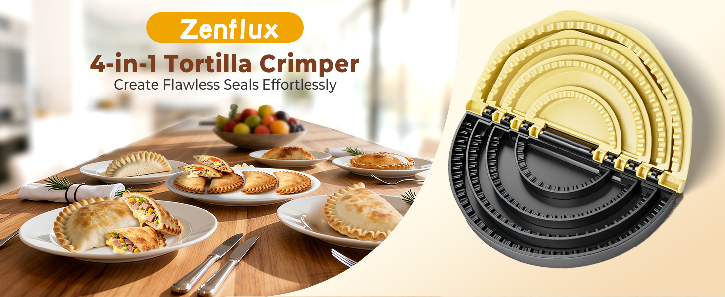 Zenflux tortilla crimper