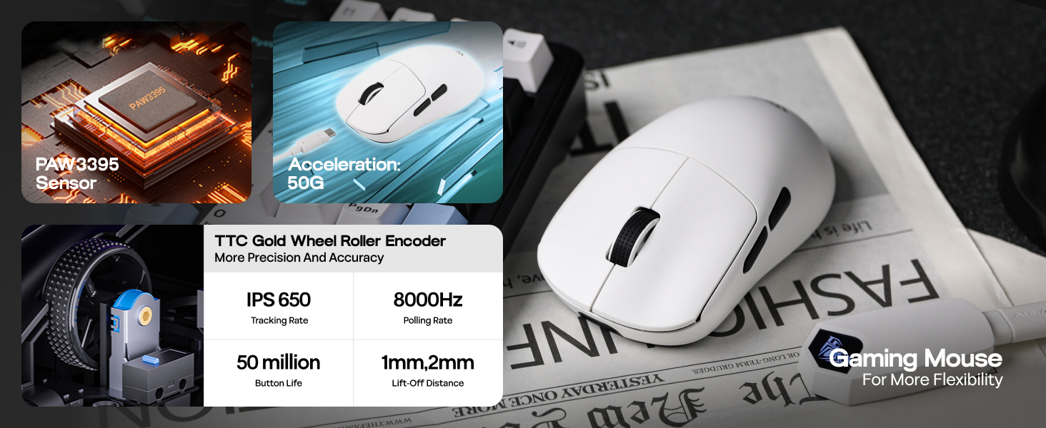 SC800 8K Gaming Mouse