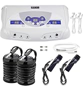 veicomtech Dual Ionic Foot Bath Detox Machine, ion Detox Foot Bath Spa Cleanse System for 2 Users...