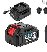 BDJHMP Cordless Brushless Rivet Gun, Portable Automatic Electric Riveter Kit for 1/8