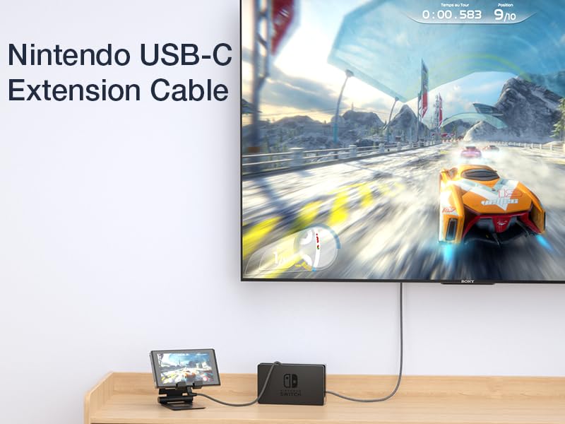 Nintendo USB-C Extension Cable 2 Pack 0.65FT 0.66FT 1.6FT 1.5FT 3FT 3.3FT 6FT 6.6FT