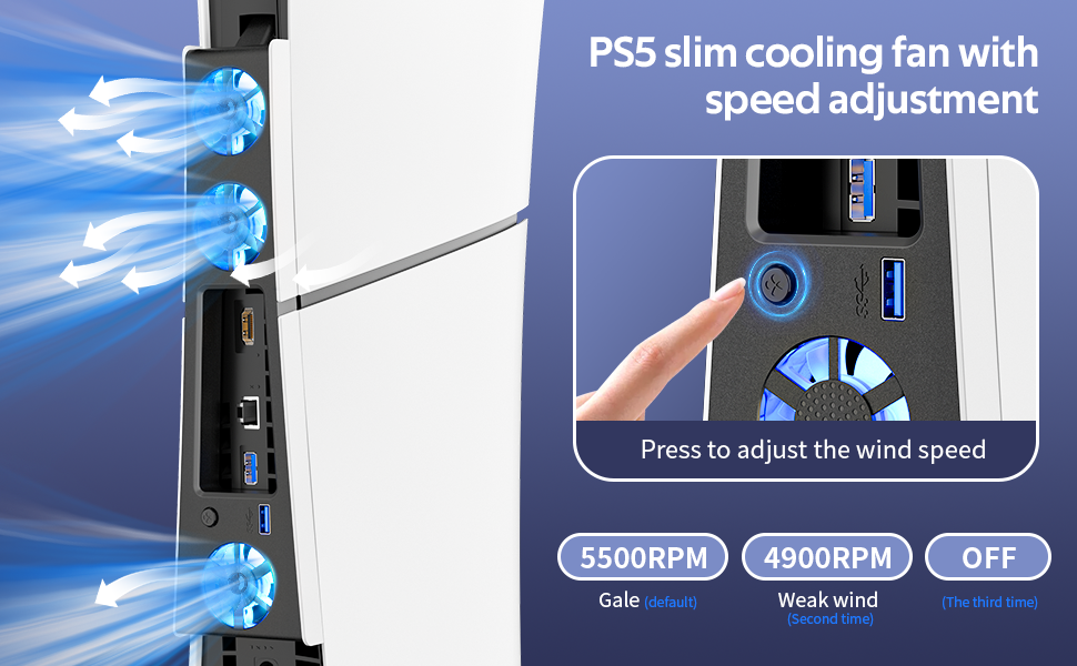 ps5 slim cooling station