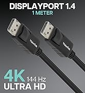 Visiontek DisplayPort to DisplayPort (M/M) 2 Meter Cable (901211)