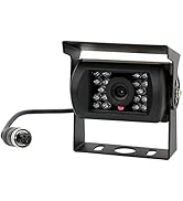 Backup Camera, Reversing Camera, Waterproof Night Vision Wide View Angle Rear View Camera with 4 ...