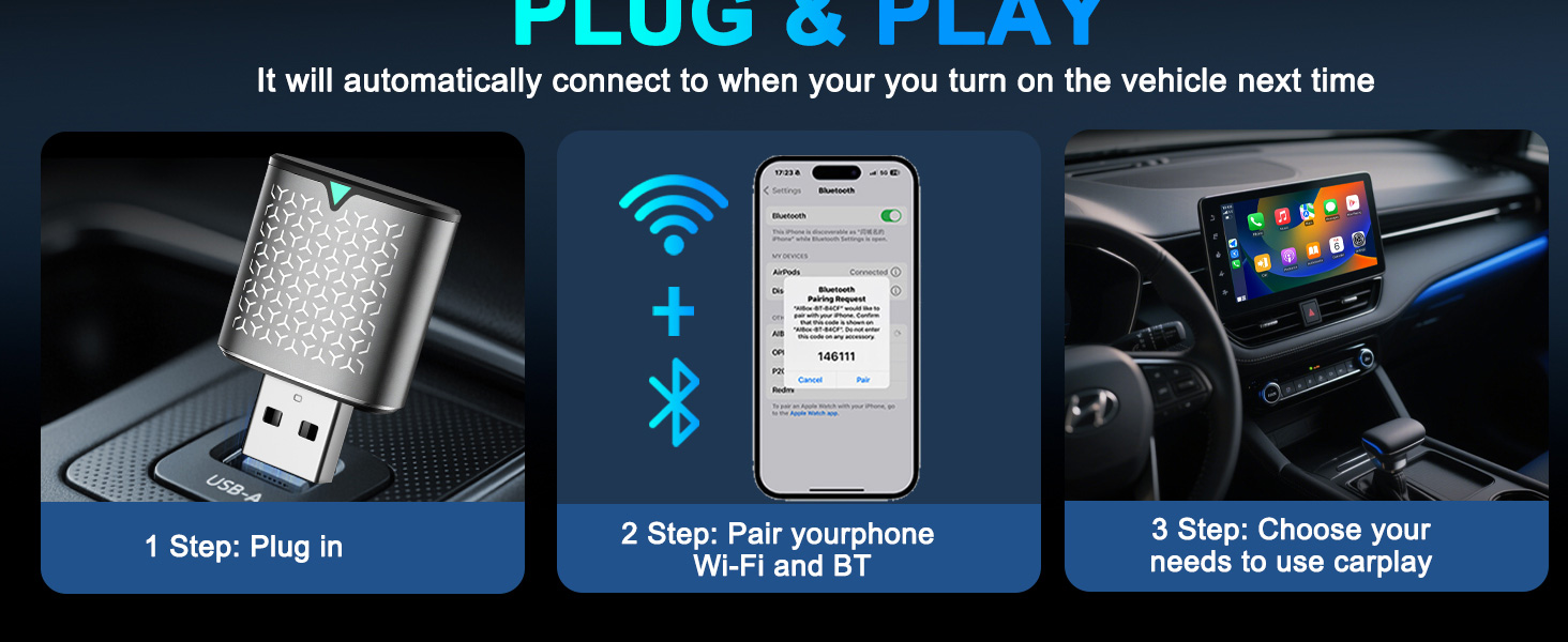 wireless carplay adapter
