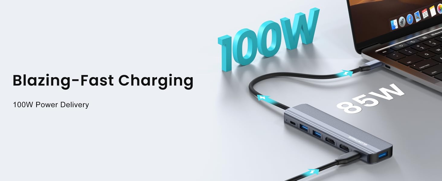 blazing-fast charging 100w