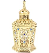 FOMIYES Vintage Glass Perfume Bottles Empty: 10ML Refillable Retro Decorative Crystal Perfume Hol...