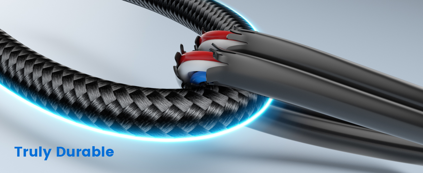black 90 degree optical cable