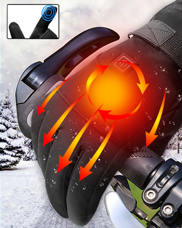 the snow gloves are designed to protect your hands from the elements.