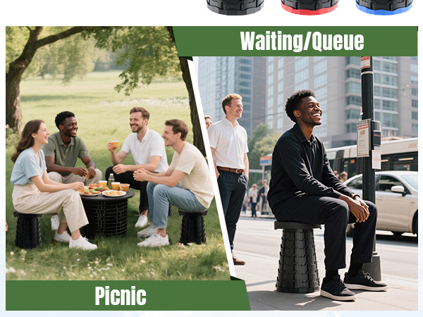 Portable Collapsible Stool Retractable Stool for Fishing