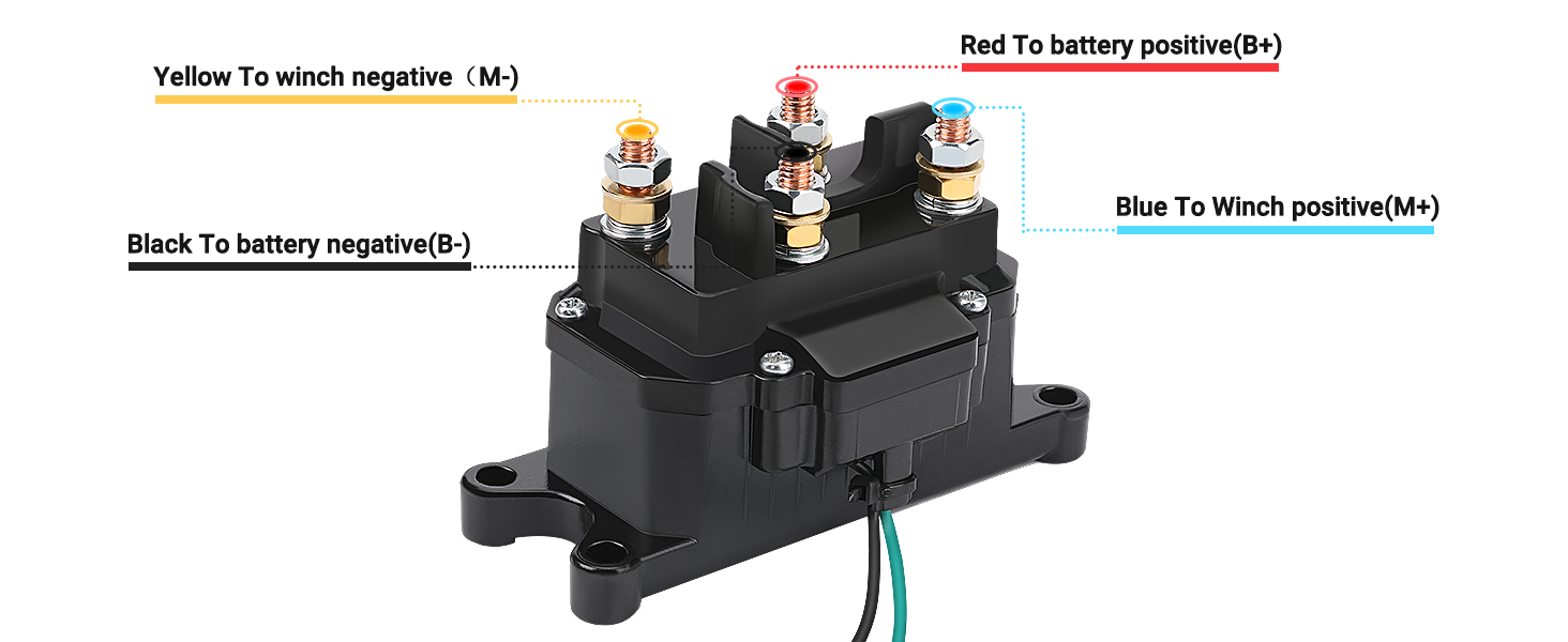 winch solenoid relay
