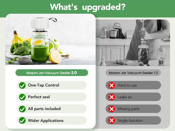 electric vacuum sealer for mason jars