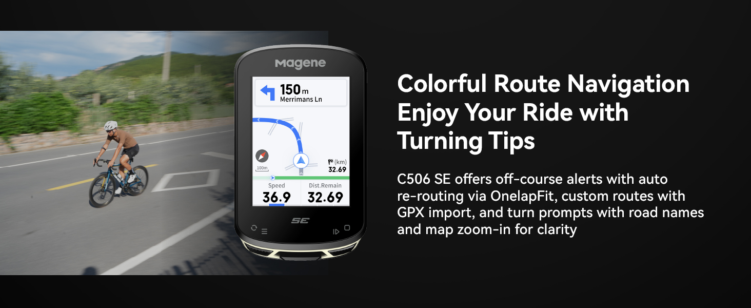Colorful Route Navigation
