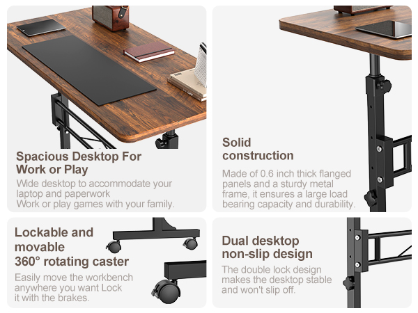 Small Standing Desk Adjustable Height