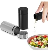 vikrom 2pcs 50ml small spice containers - airtight aluminum storage jars with lids - lockable