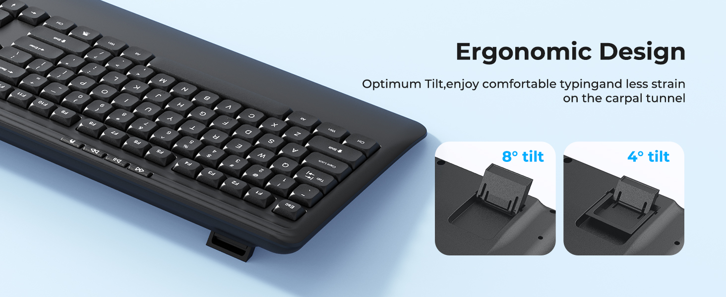 wireless keyboard mouse set