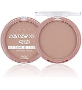 HHLTOH Matte Warm Brown Cream Contour Palette – Lightweight, Blendable Monochrome Powder Base for...