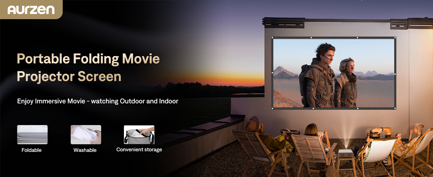portable projector screen