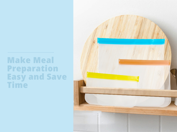 silicone bags reusable storage