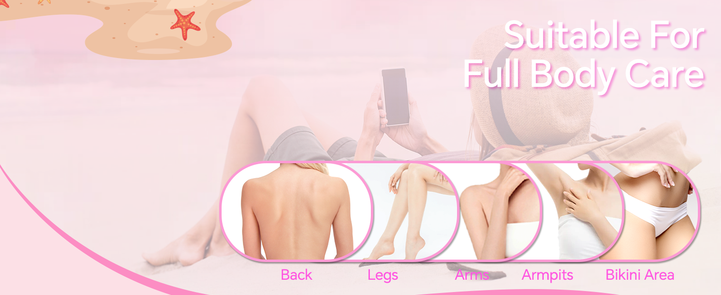 Cordless Shaver for Face, Legs, Underarms, Pubic Hair