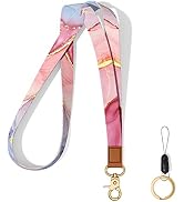 Hsxnam Neck Lanyard Key Chain, Long Lanyard Strap Keychain Holder for Women Men Car Keys ID Badge...