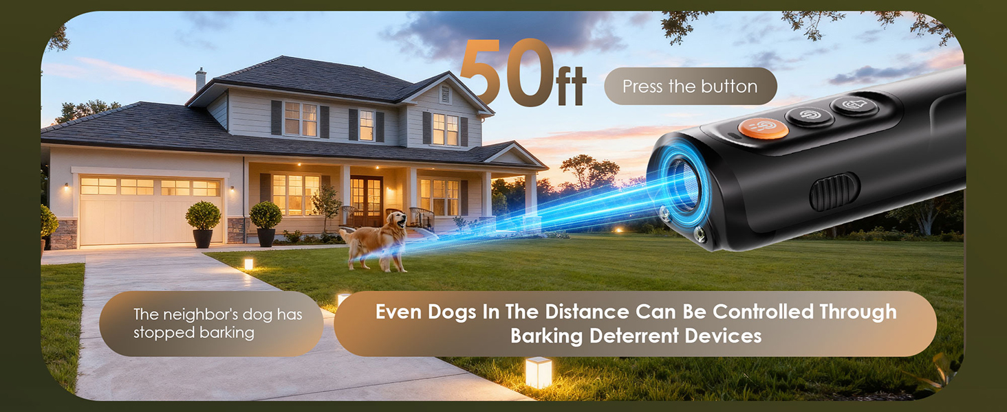ultrasonic dog bark deterrent