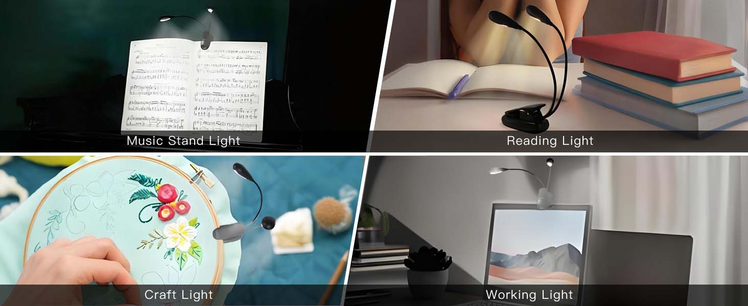 music stand light clip on rechargeable music stand lights piano lamp piano lamp for upright piano