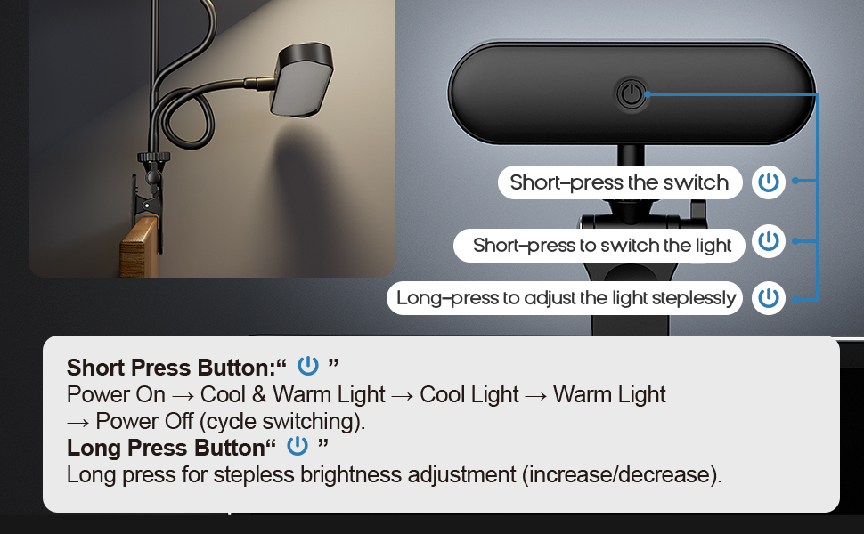 Desk Ring Light with Stand